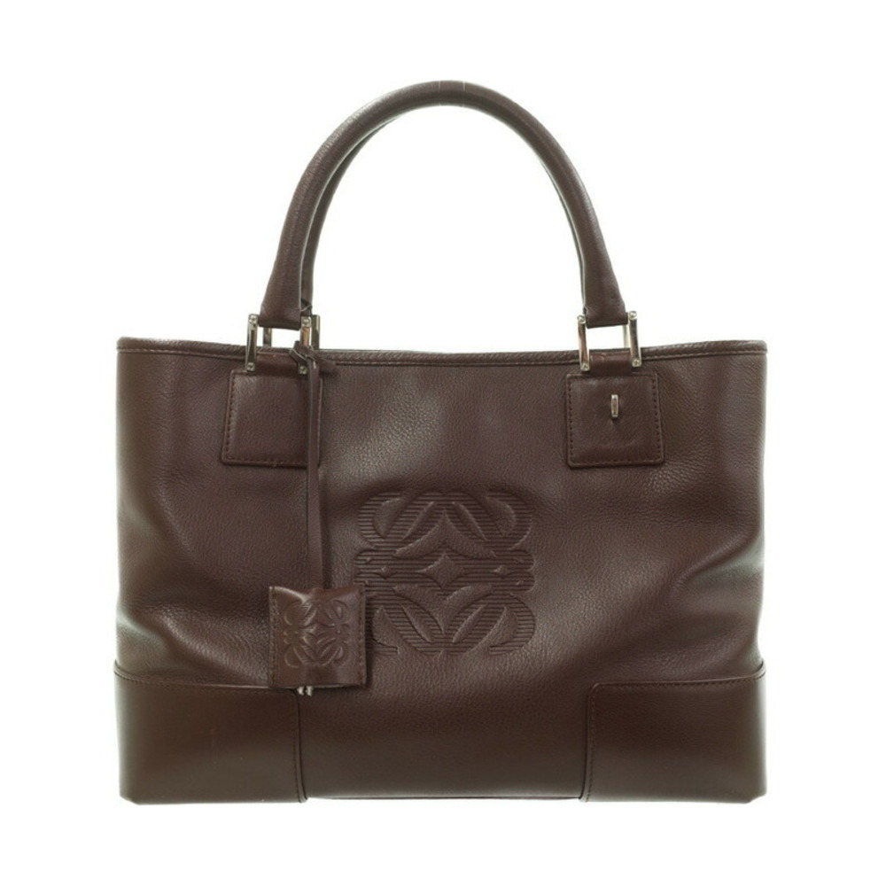 Loewe Fusta Leather Shoulder Bag